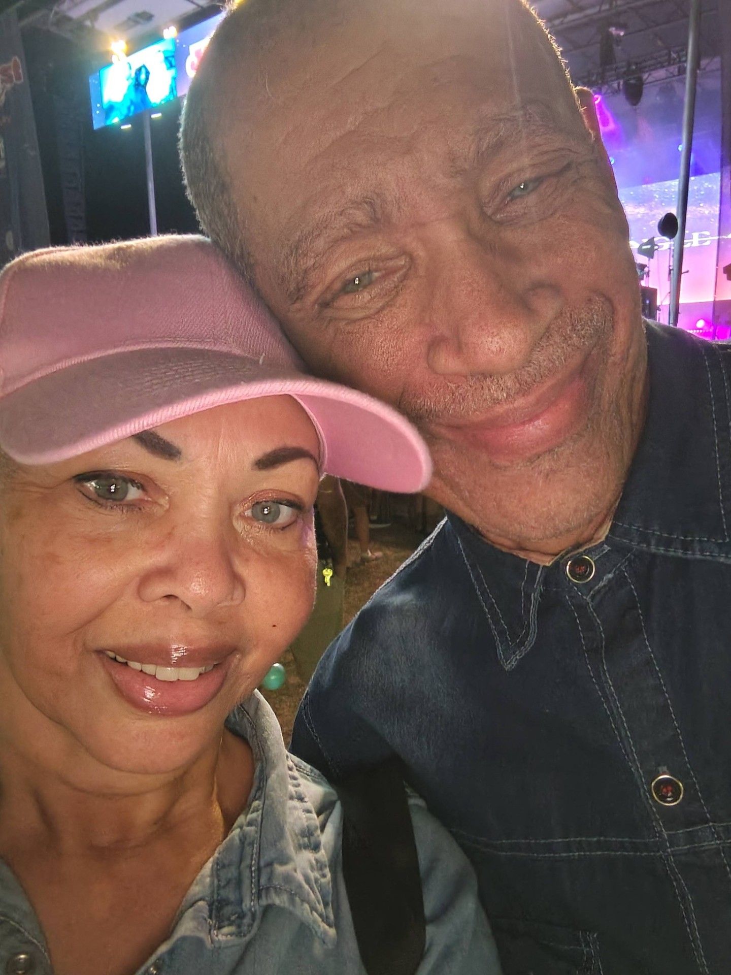 Enjoying a community concert