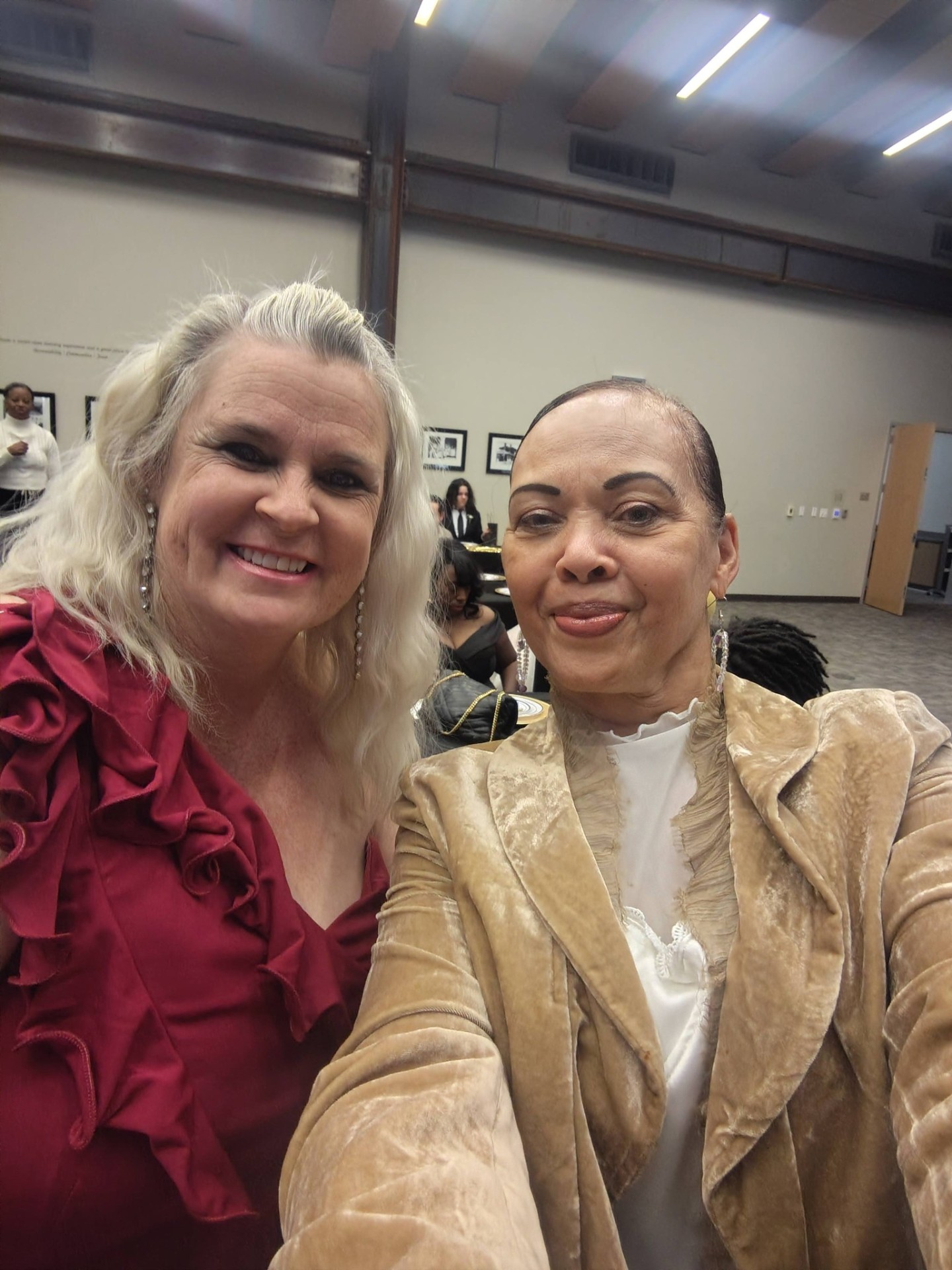 Community gala selfie